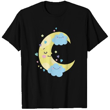 Discover Moon and star T Shirts