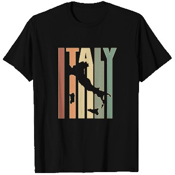 Discover Italy Vintage Card Gift For Italians T Shirts