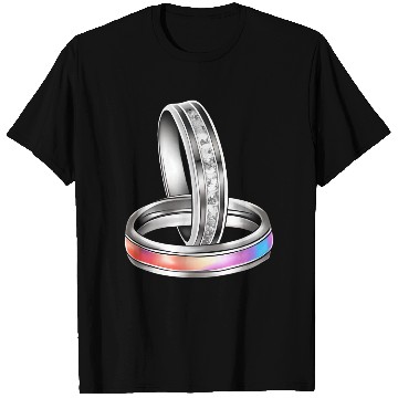 Discover Interlocking Rings Jewelry Wedding Bands T Shirts