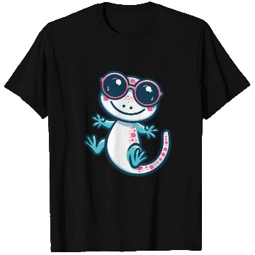 Discover Playful Lizard Cartoon T Shirts