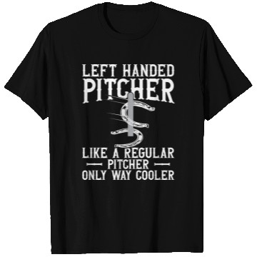 Discover Left Hander Pitcher Horseshoe Pitching T Shirts