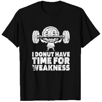 Discover Fitness Donut Funny Donut Gym T Shirts