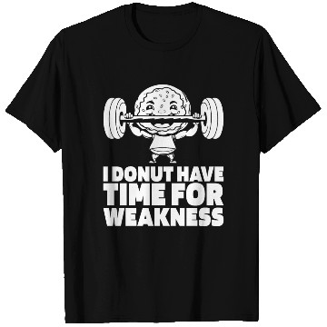 Discover Fitness Donut Funny Donut Gym T Shirts
