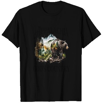 Discover APPALACHIA "GOD'S COUNTRY" OUTDOOR DESIGN T Shirts