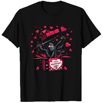 Discover Ninja Valentine Surprise T Shirts