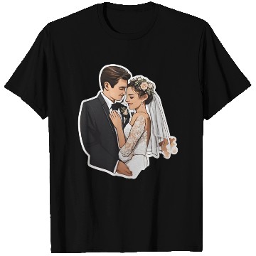 Discover Flat Card Wedding T Shirts