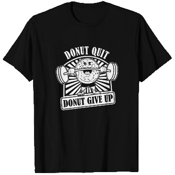 Discover Fitness Donut Funny Donut Gym T Shirts