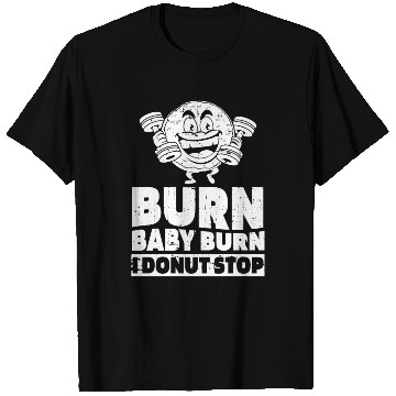 Discover Fitness Donut Funny Donut Gym T Shirts