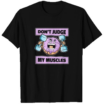 Discover Fitness Donut Funny Donut Gym T Shirts