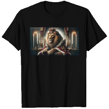 Discover A majestic lion T Shirts