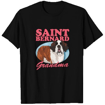 Discover St. Bernhard Dog Saint Bernard Grandma T Shirts