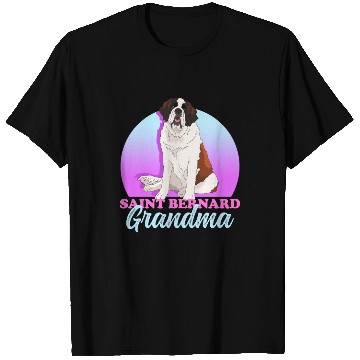 Discover St. Bernhard Dog Saint Bernard Grandma T Shirts