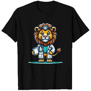 Discover Cute Lion Doctor T Shirts