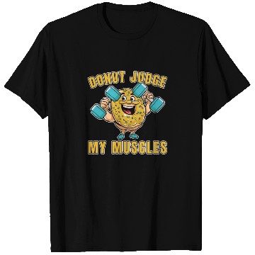 Discover Fitness Donut Funny Donut Gym T Shirts