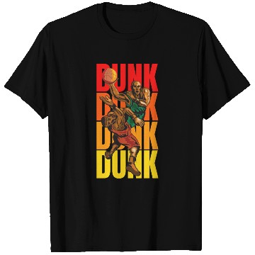 Discover Dunk basketball T Shirts