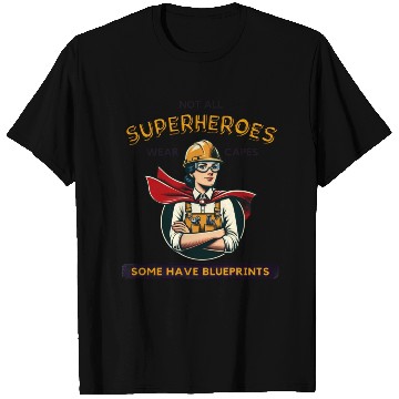 Discover Female Engineer Superhero T Shirts