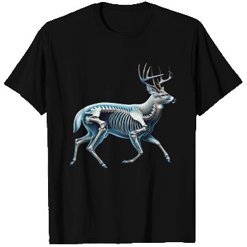Discover Deer Skeleton Anatomy T Shirts