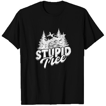 Discover RC Plane Pilot Stupid Tree T Shirts