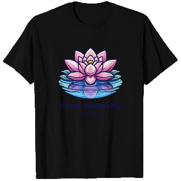 Discover nner Harmony Lotus - Serene Water & Flower Design T Shirts