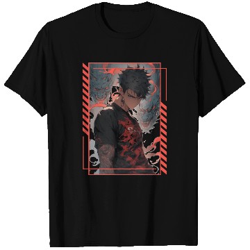 Discover Punk Anime Demonic Dragons Japanese Vaporwave T Shirts