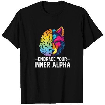 Discover Men Alpha Male Wolf T Shirts