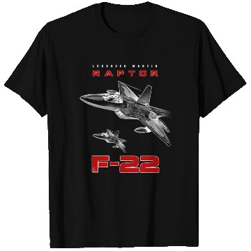 Discover F-22 Raptor Fighterjet Us Air Force Warbird T Shirts