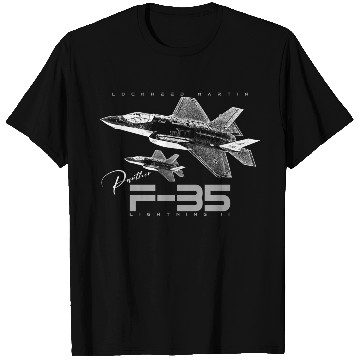 Discover Lockheed Martin F-35 Lightning II T Shirts