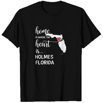 Discover Holmes County Florida Is Where My Heart Is Cool T Shirts