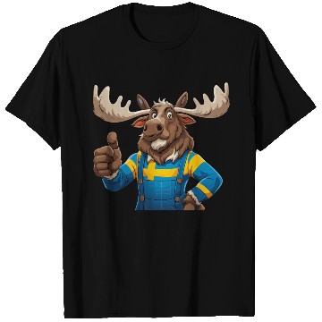 Discover Swedish elk T Shirts