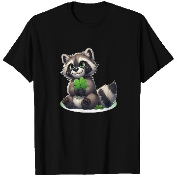 Discover St. Patrick's Day Raccoon Revelry T Shirts