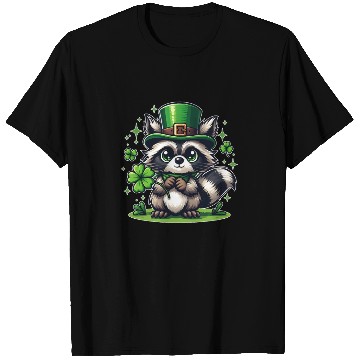 Discover St. Patrick's Day Raccoon Revelry T Shirts