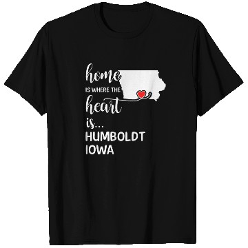Discover Humboldt County Iowa Is Where My Heart Is Gift T Shirts