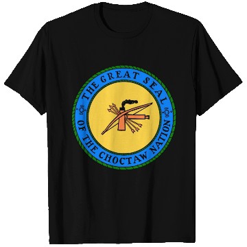 Discover The Great Seal of Choctaw Nation of Oklahoma T Shirts