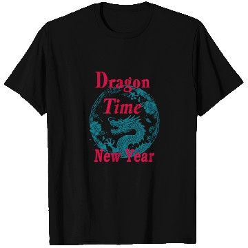 Discover Dragon Time: Festive Illustration with Chinese New T Shirts