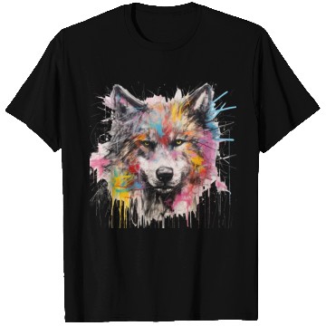 Discover Grafitti Wolf T Shirts