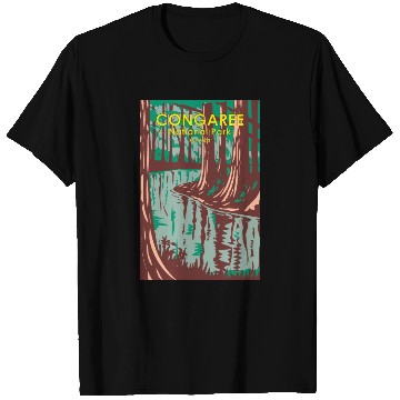 Discover Congaree National Park South Carolina Vintage T Shirts