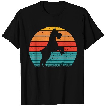Discover Schnauzer Dog Sunset T Shirts