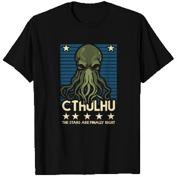 Discover Cthulhu! The Stars are finally right! T Shirts