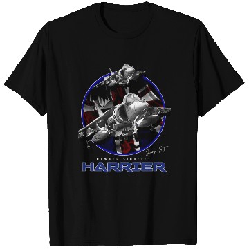 Discover Harrier Jump Jet Royal Air Force Fighterjet T Shirts