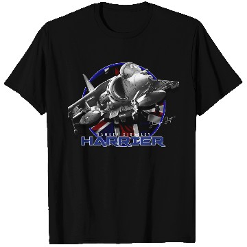 Discover Harrier Jump Jet Royal Air Force Fighterjet T Shirts