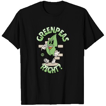 Discover Groovy vegetable greenpeas T Shirts