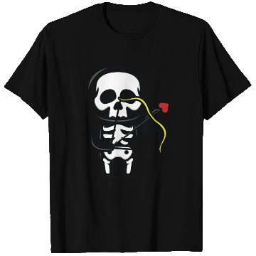 Discover Funny skull cupid halloween costume T Shirts
