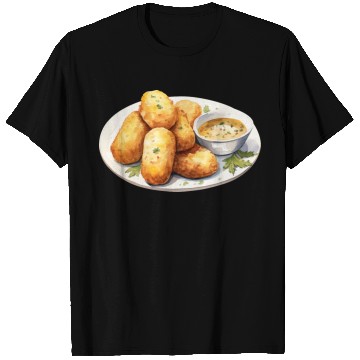 Discover French Crispy Potato Croquettes T Shirts