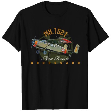 Discover Max Holste MH.1521 Broussard Aircraft T Shirts