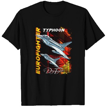 Discover Eurofighter Typhoonn Multirole fighter Jet T Shirts