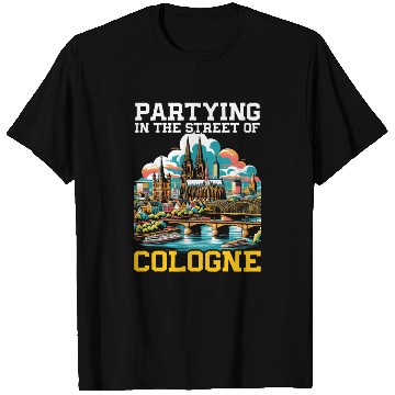 Discover Cologne Germany Travel Vacation I Love Cologne T Shirts