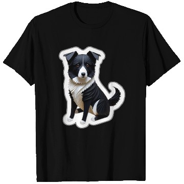 Discover Origami Border Collie T Shirts