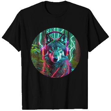Discover Electric Wilderness Glow 1 T Shirts