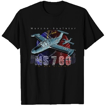 Discover Morane-Saulnier MS760 Military Aircraft T Shirts