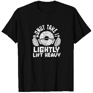 Discover Fitness Donut Funny Donut Gym T Shirts